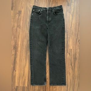 Agolde Riley jeans in gray